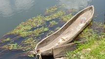 Ein landestypisches Boot