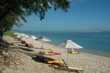 Strand im Westen von La Réunion