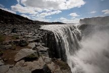 Der Dettifoss Wasserfall